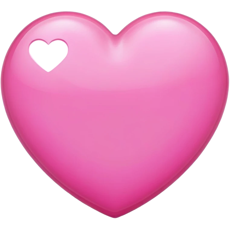 Pink auta heart emoji