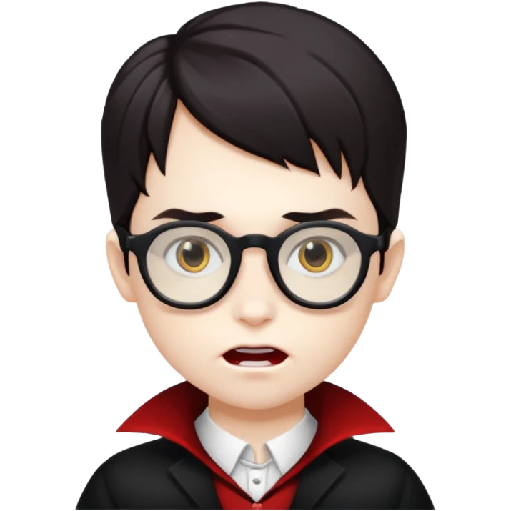 vampire kids with opticsl emoji