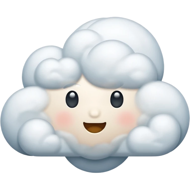 windy cloud emoji