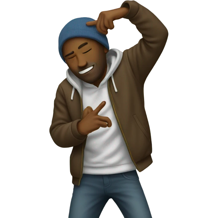 Person dabbing  emoji