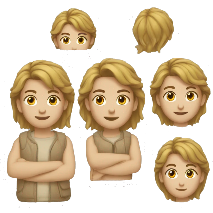 за ноутбуком emoji