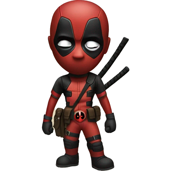 Funny dead pool child  emoji