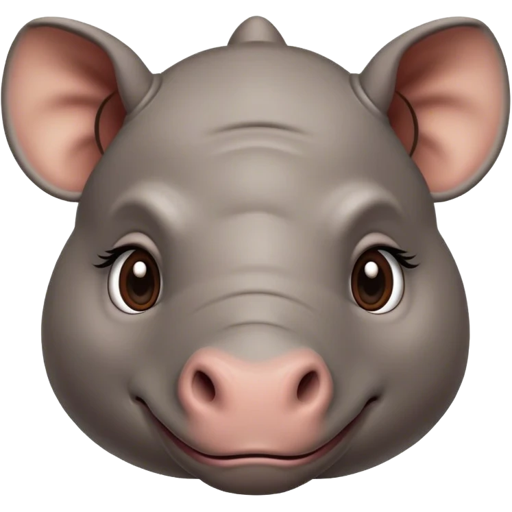 cute disney baby rhino emoji