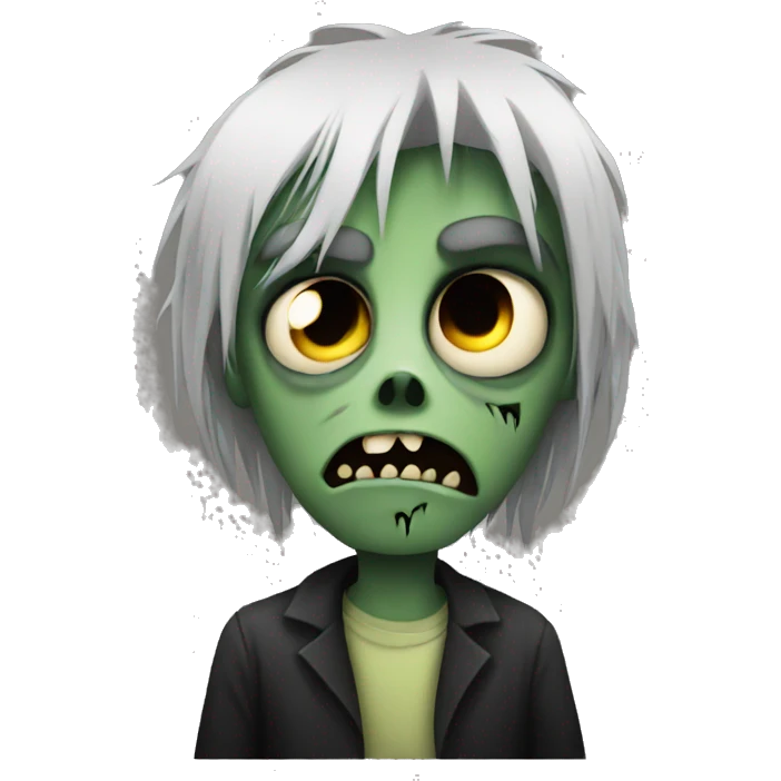 Emo zombie emoji