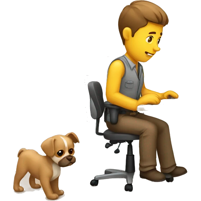 animales trabajando emoji