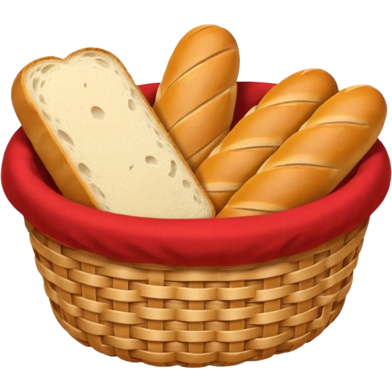 Bread Basket red emoji