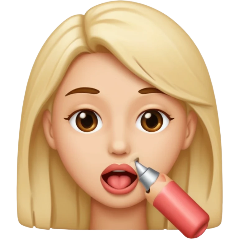 Giving oral sex emoji