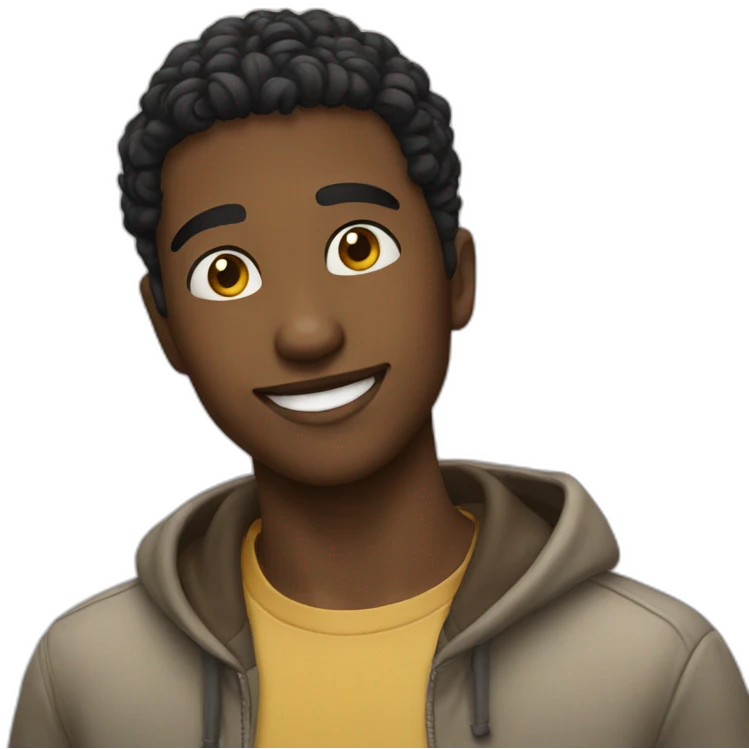 Nice boy emoji