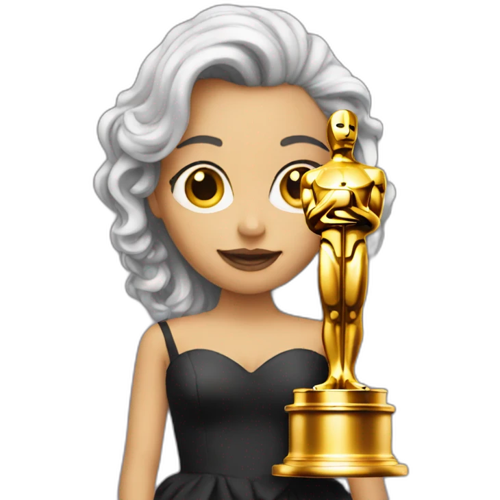 actress with oscar emoji
