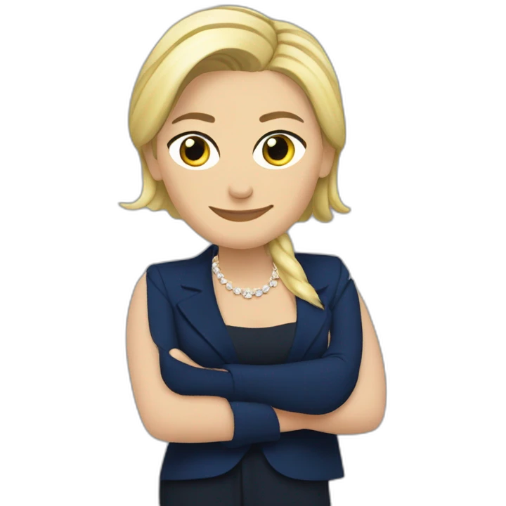 posh marine le pen emoji