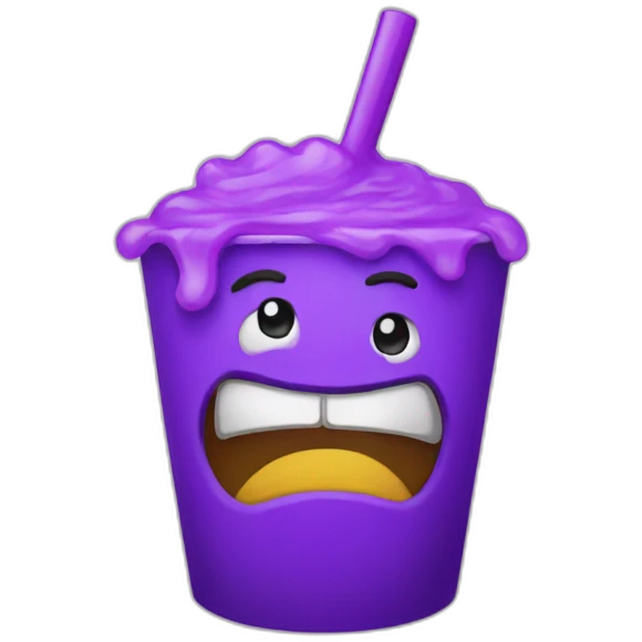 Grimace Shake emoji