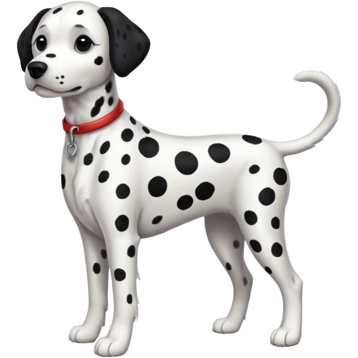 Dalmatian dog  emoji