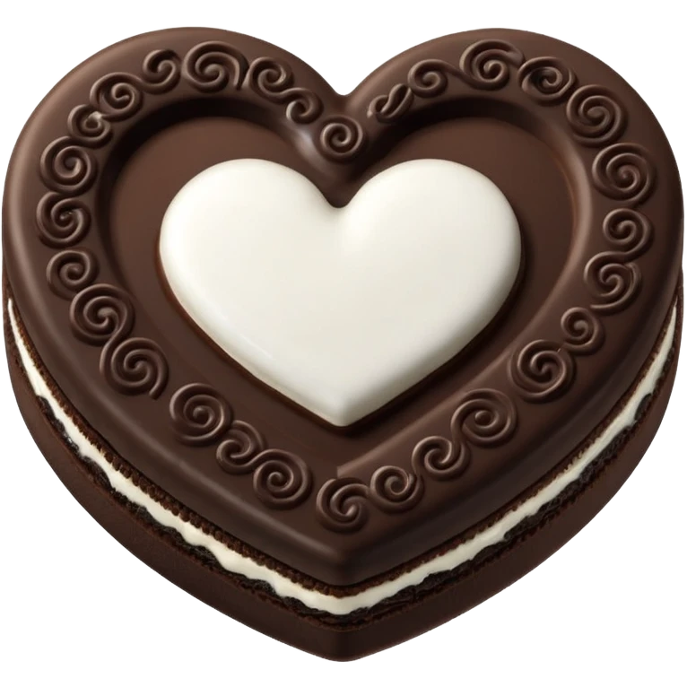 oreo heart emoji