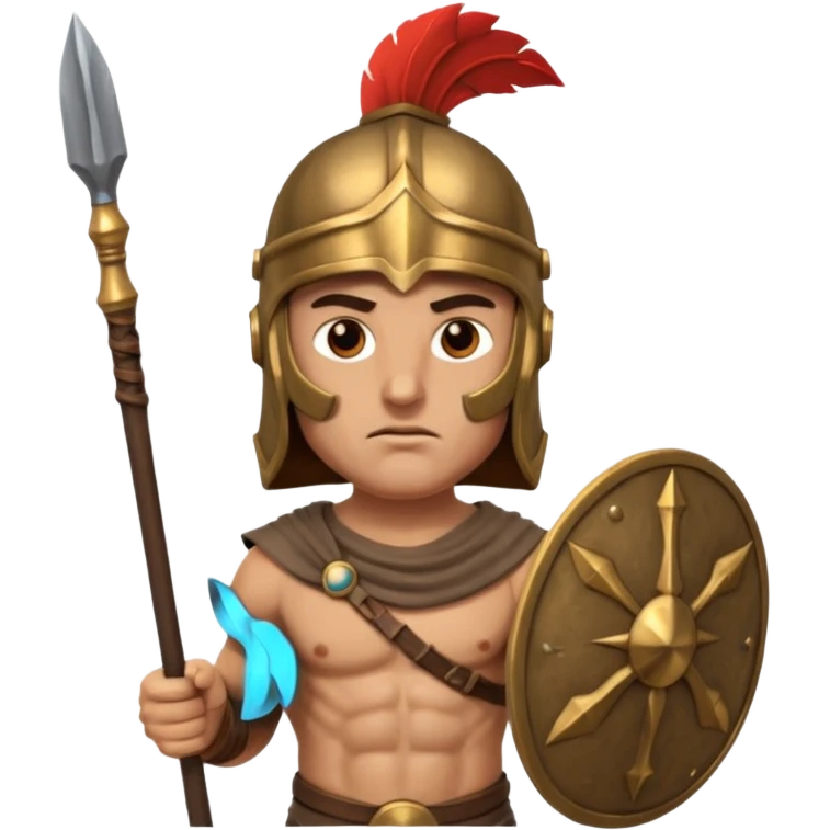 ancient Greek warrior emoji