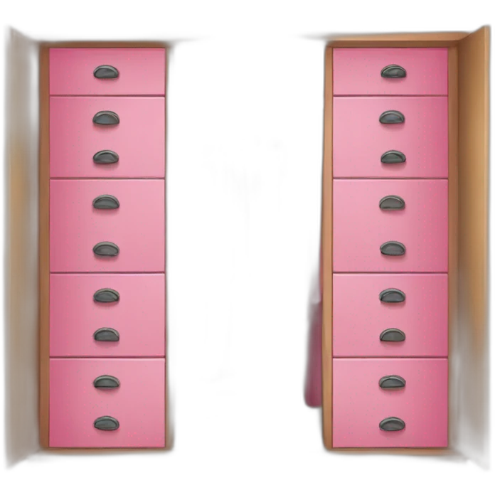 Secret pink closet alphabet emoji