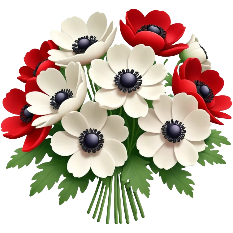 anenome bouquet emoji