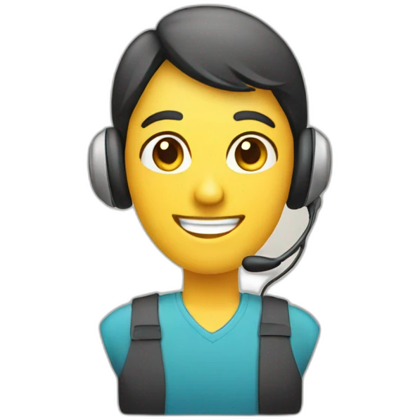 Customer service emoji