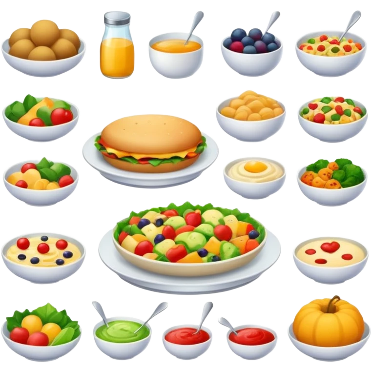 Weight loss menu emoji