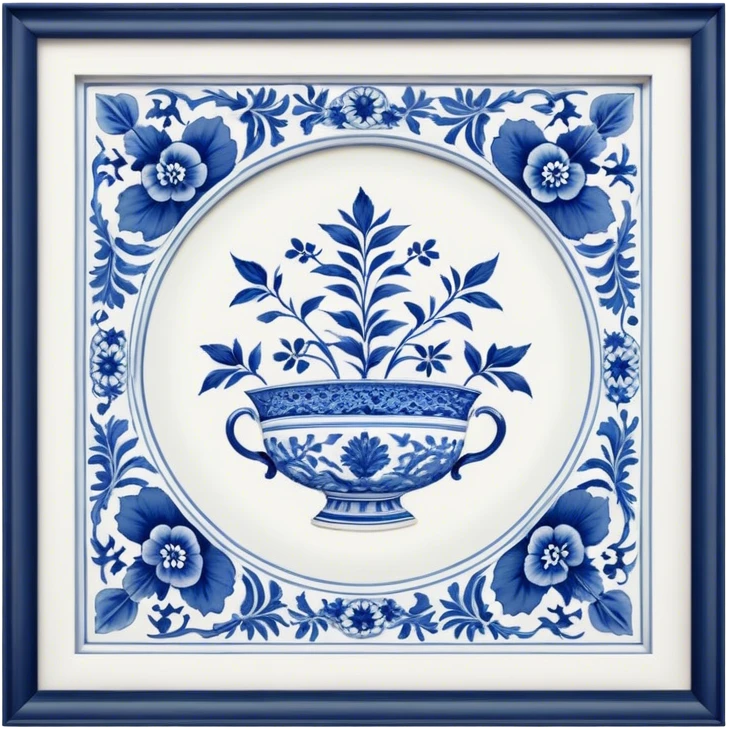 Cinematic Realistic image of exquisite blue and white porcelain, rendered with delicate, intricate patterns and fine textures, showcased against a classic Chinese backdrop with soft, refined lighting emoji