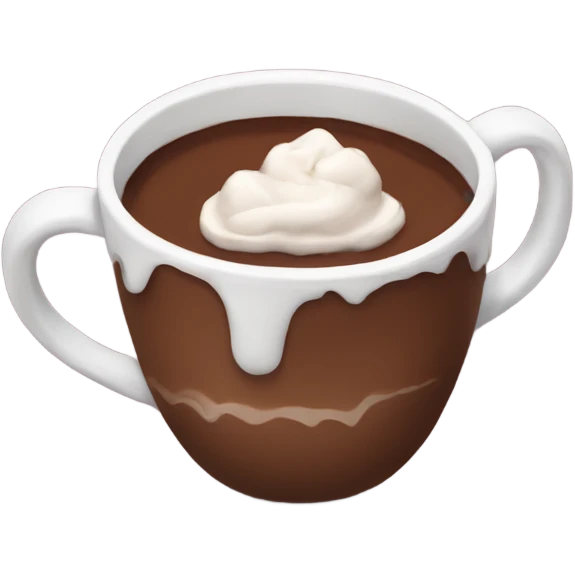 Hot chocolate emoji