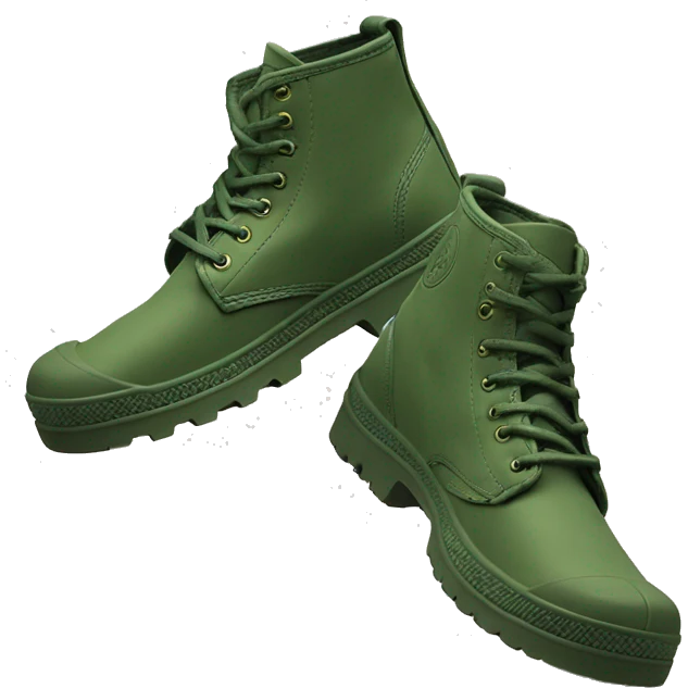Original Palladium pampa Mens Low Boot Green emoji