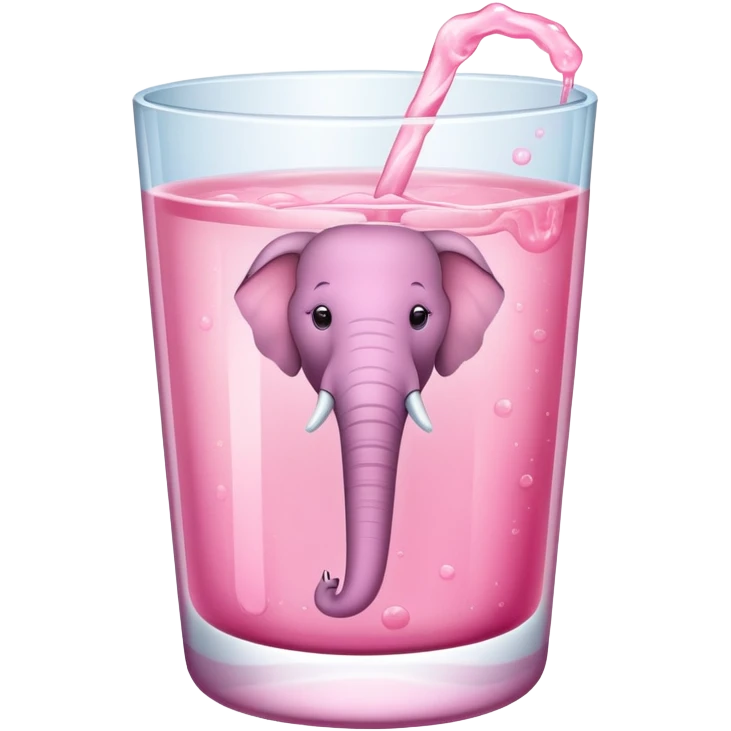 elephant juice  emoji