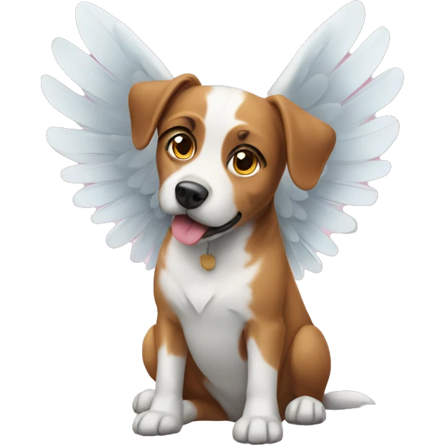 Dog with wings emoji