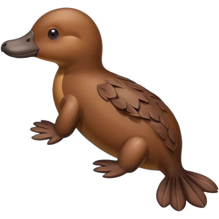 simple platypus emoji