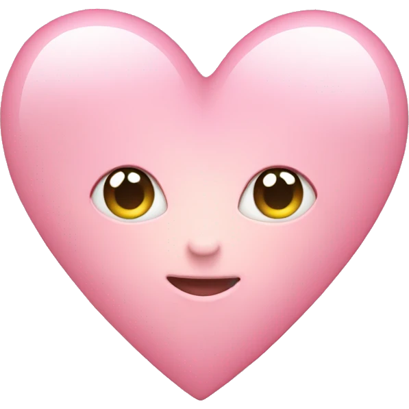 light light light pink heart emoji
