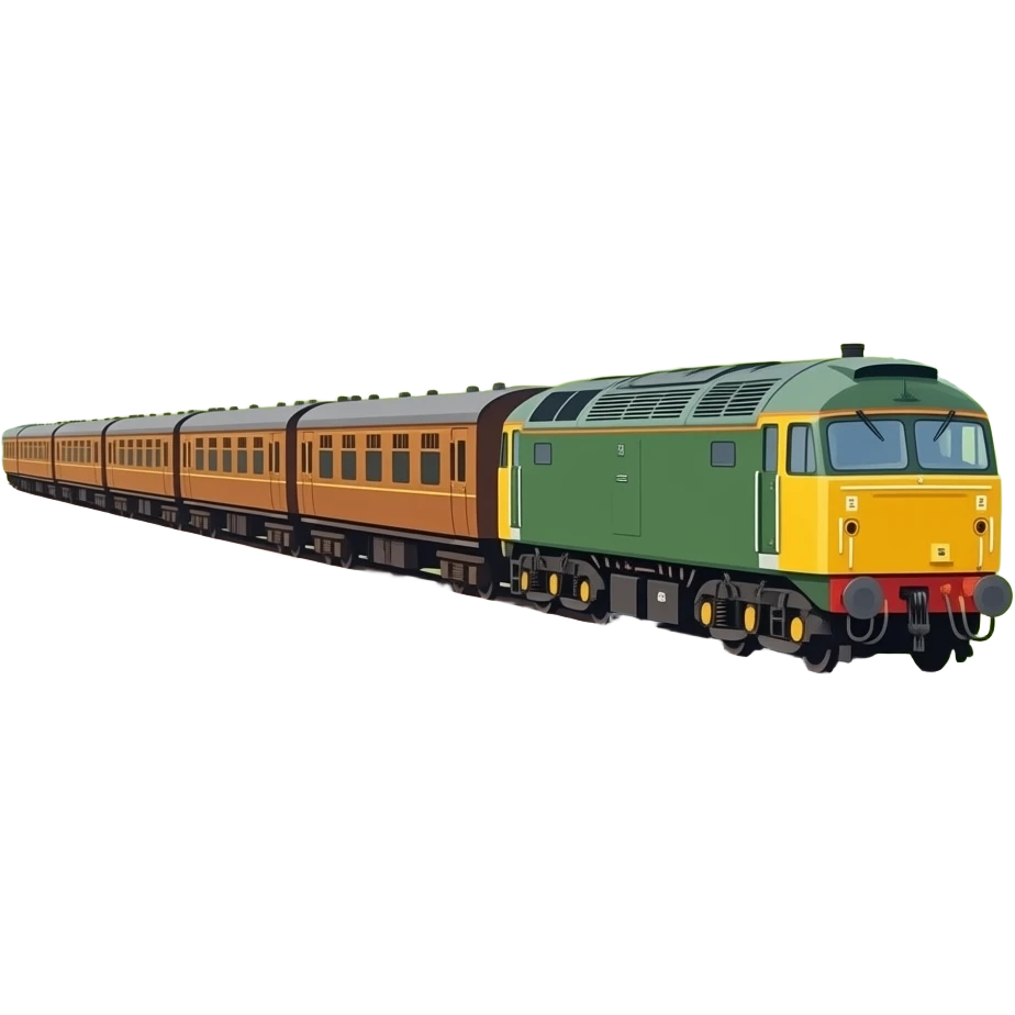 British passenger train emoji