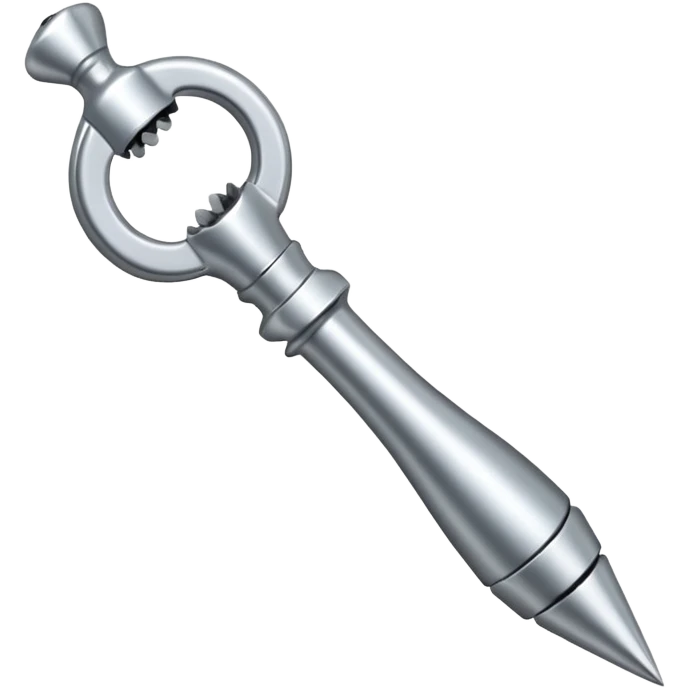Corkscrew sharp emoji