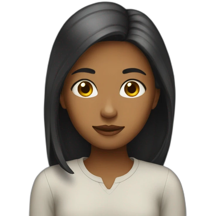 girl with hidkab emoji