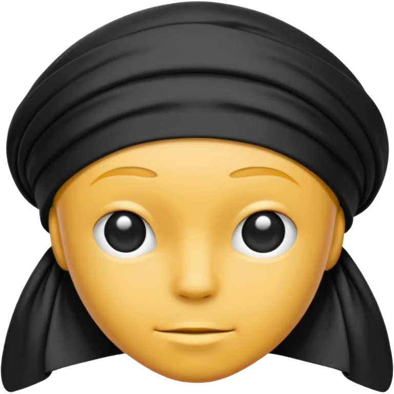 make a durag emoji but just the durag not the person in the durag emoji