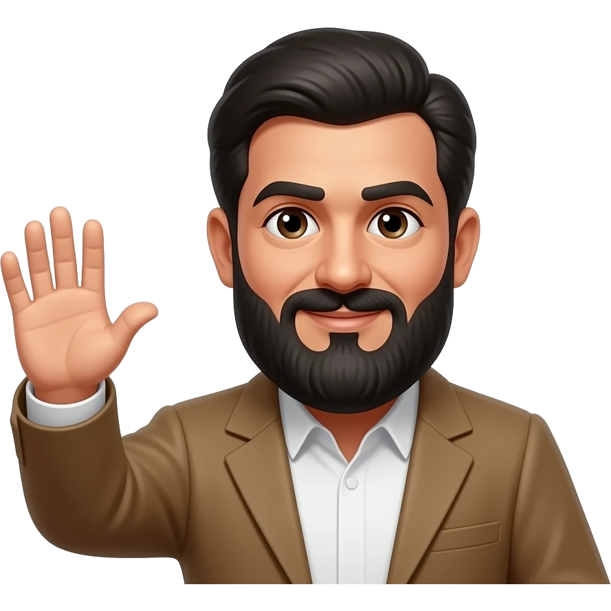 long bearded osama bin laden with one hand raised palm facing camera. Text above him saying "I rate it 9/11" emoji