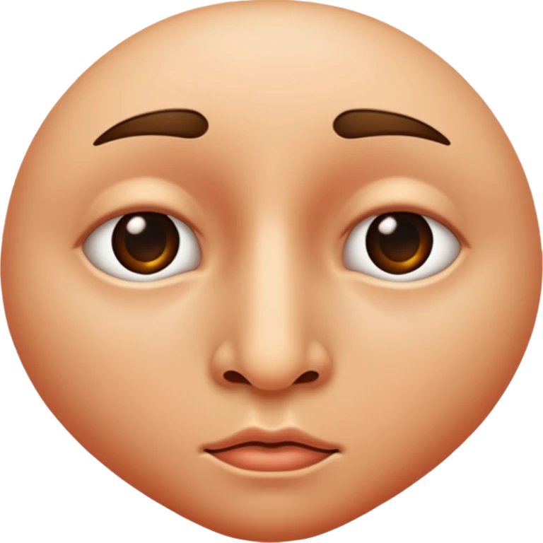 give me just the human nose only nose should be there  emoji