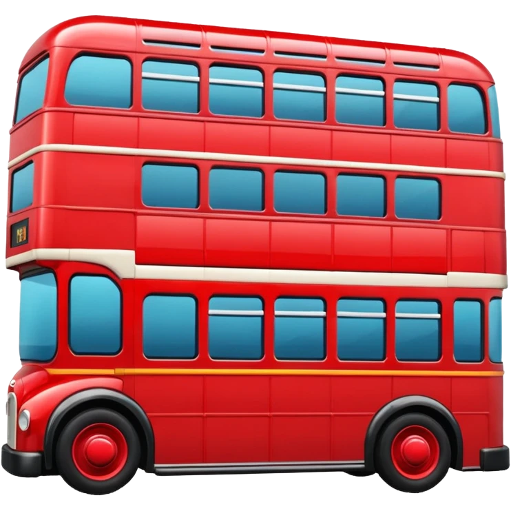 double decker bus emoji