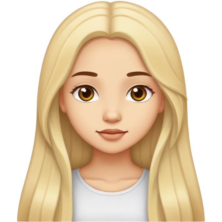 Girly girl emoji