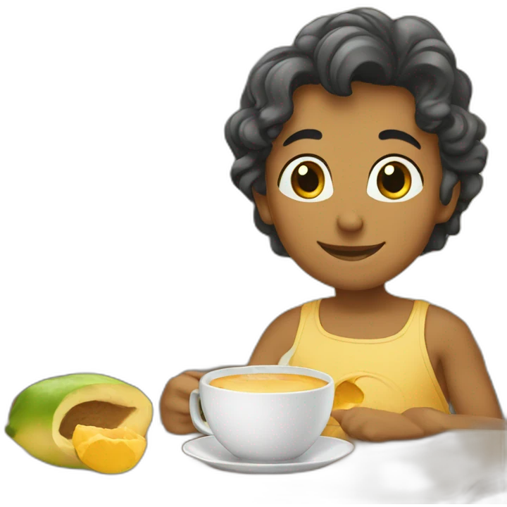 Good morning in Portuguese  emoji