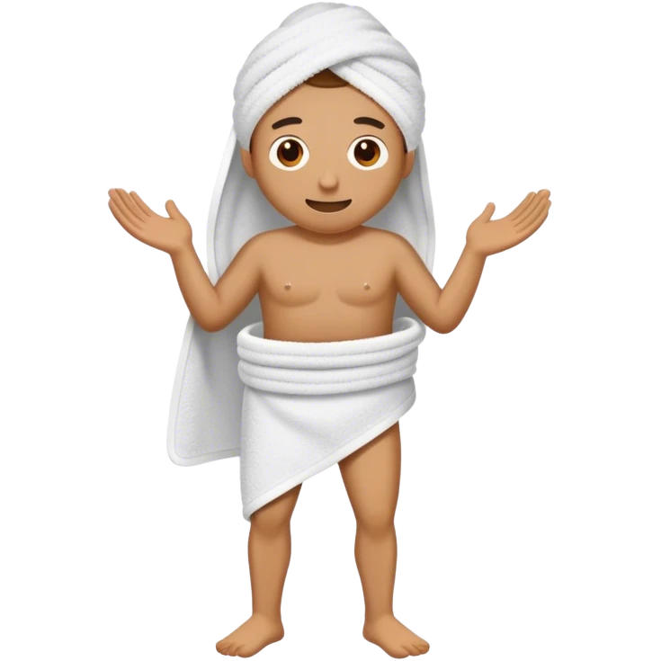 body towel emoji