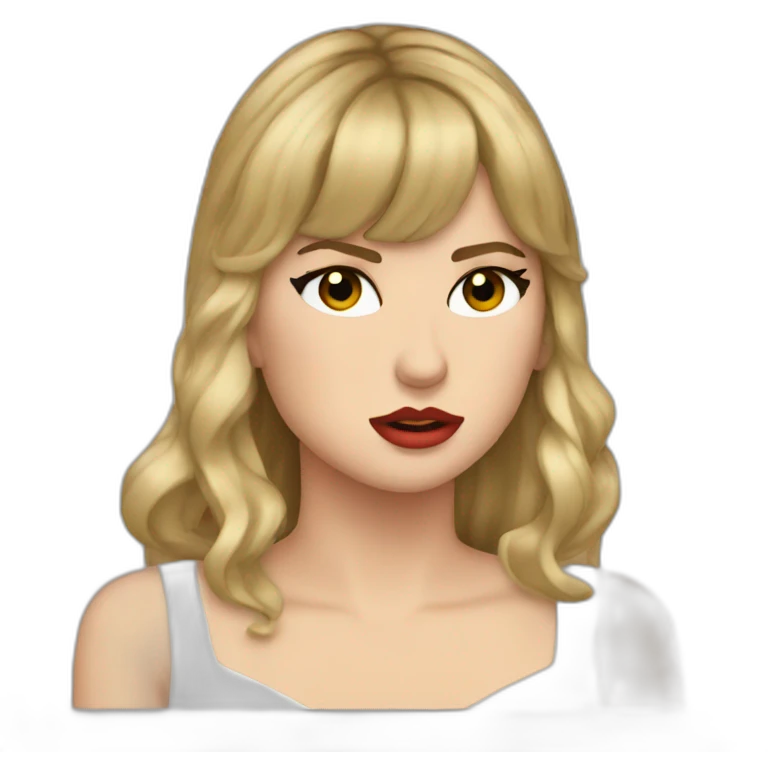 Taylor Swift sad crying emoji