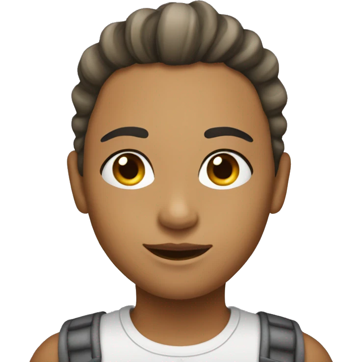 Clean girlandot emoji