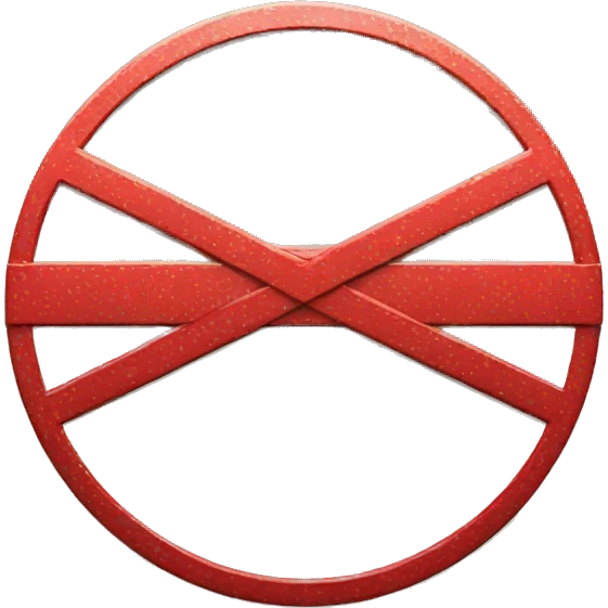 no entry red sign emoji