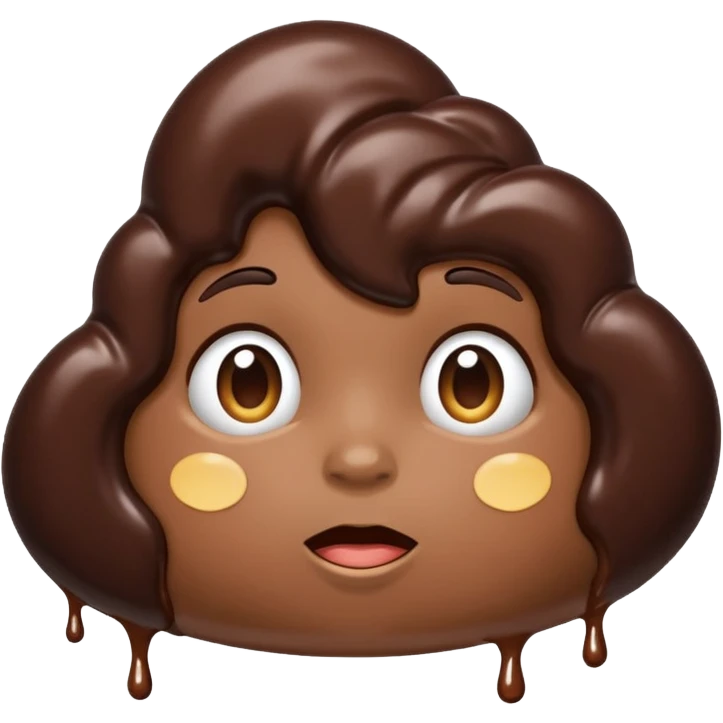 Chocolate rain emoji