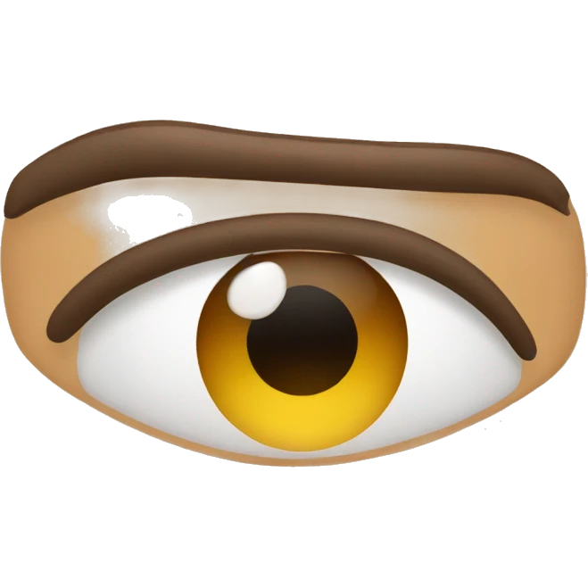 eyebrow up emoji