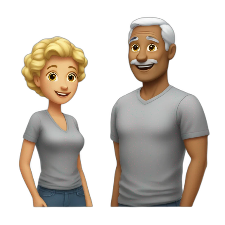Papa sur maman emoji