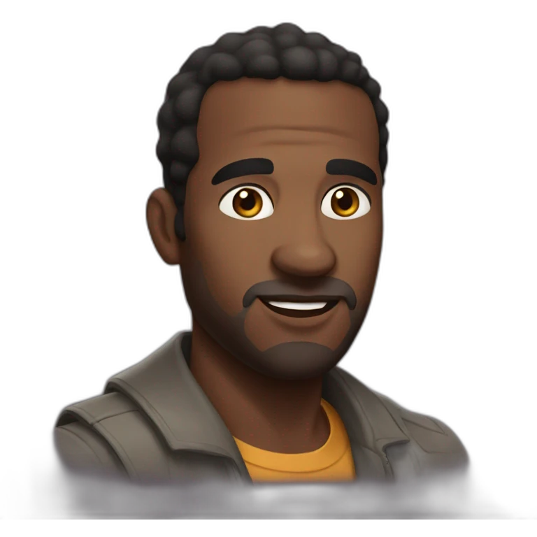 Big african dude emoji