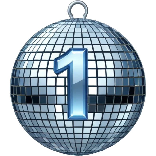 🪩 В виде цифры 1 emoji