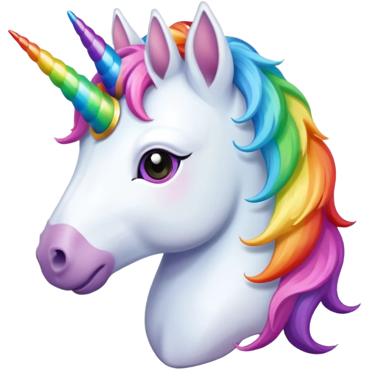 Unicornio magico emoji