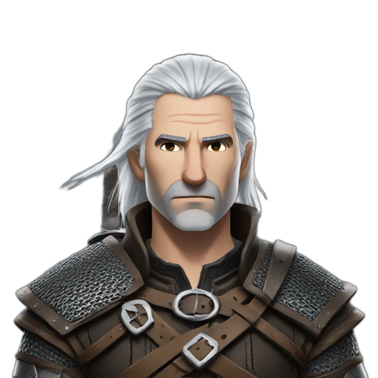 Geralt of Rivia emoji