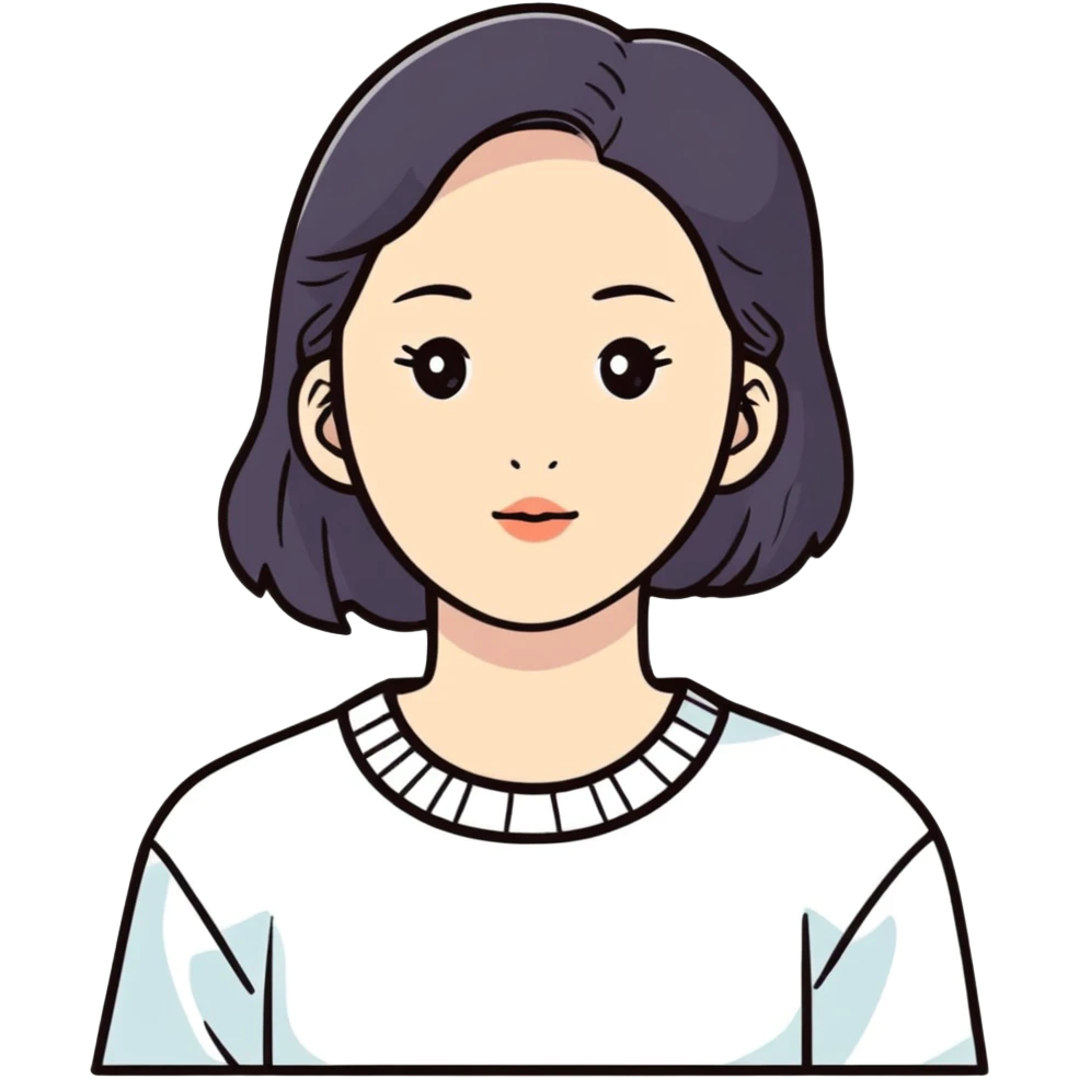 Fashionable Korean woman in her 20s emoji